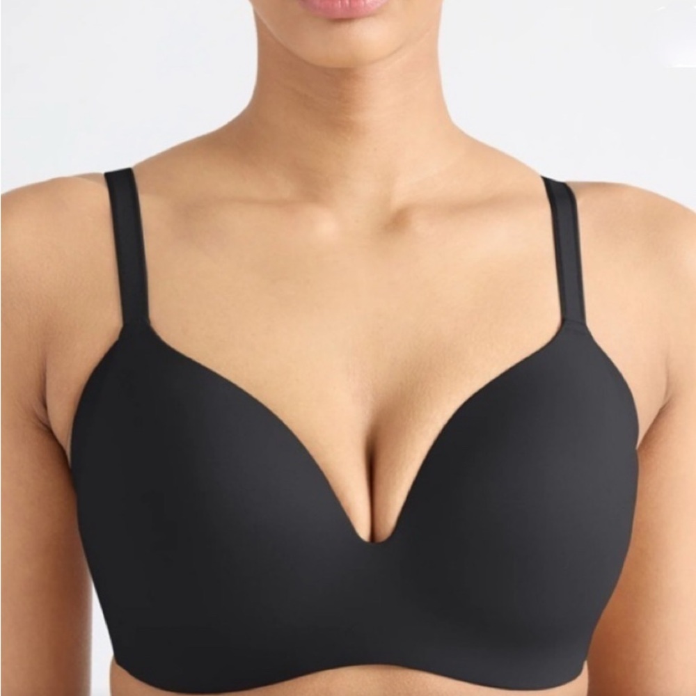 Knix Wingwoman Black Bra Sz 7